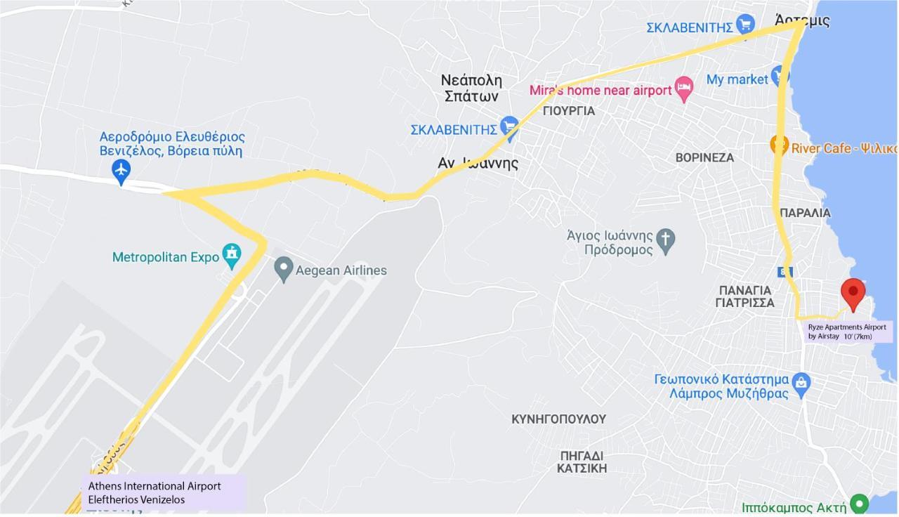 Ryze Apartments Airport By Airstay Артемида Екстериор снимка
